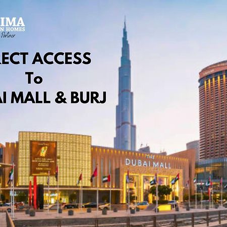 Elegant Apartment With Direct Access To Dubai Mall Bagian luar foto