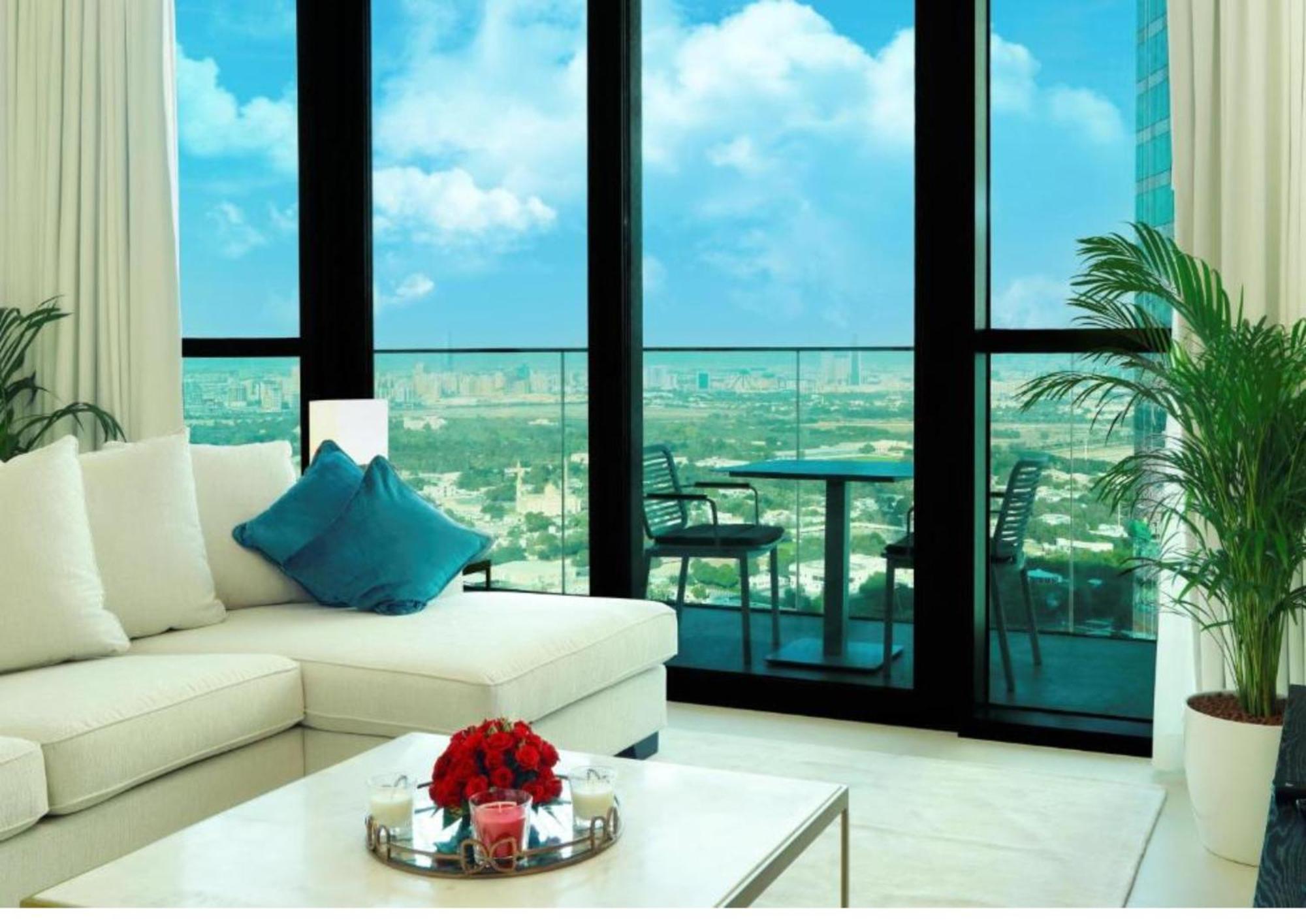 Elegant Apartment With Direct Access To Dubai Mall Bagian luar foto