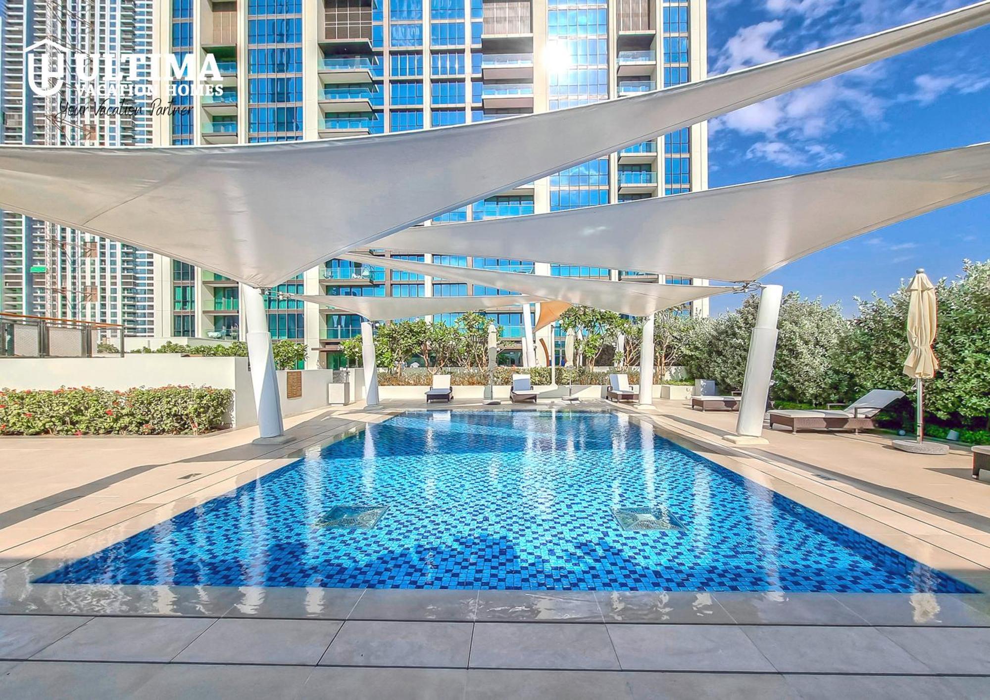 Elegant Apartment With Direct Access To Dubai Mall Bagian luar foto