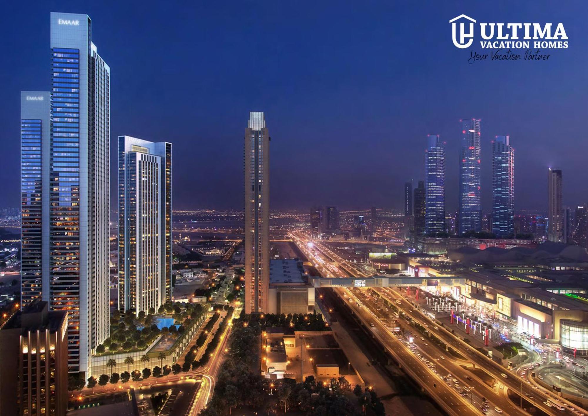 Elegant Apartment With Direct Access To Dubai Mall Bagian luar foto