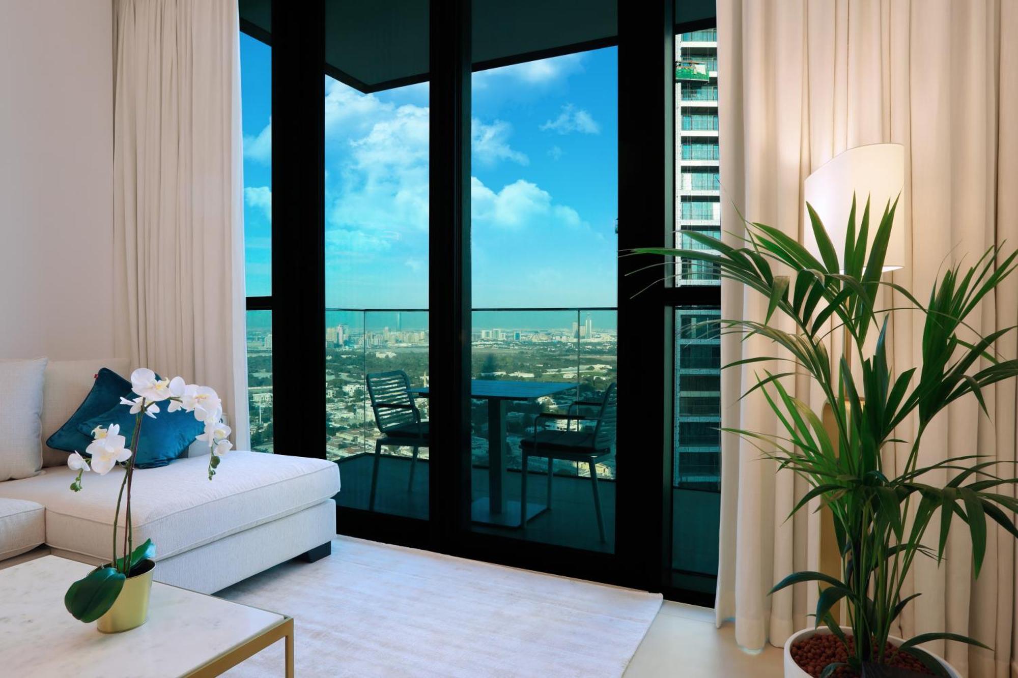 Elegant Apartment With Direct Access To Dubai Mall Bagian luar foto