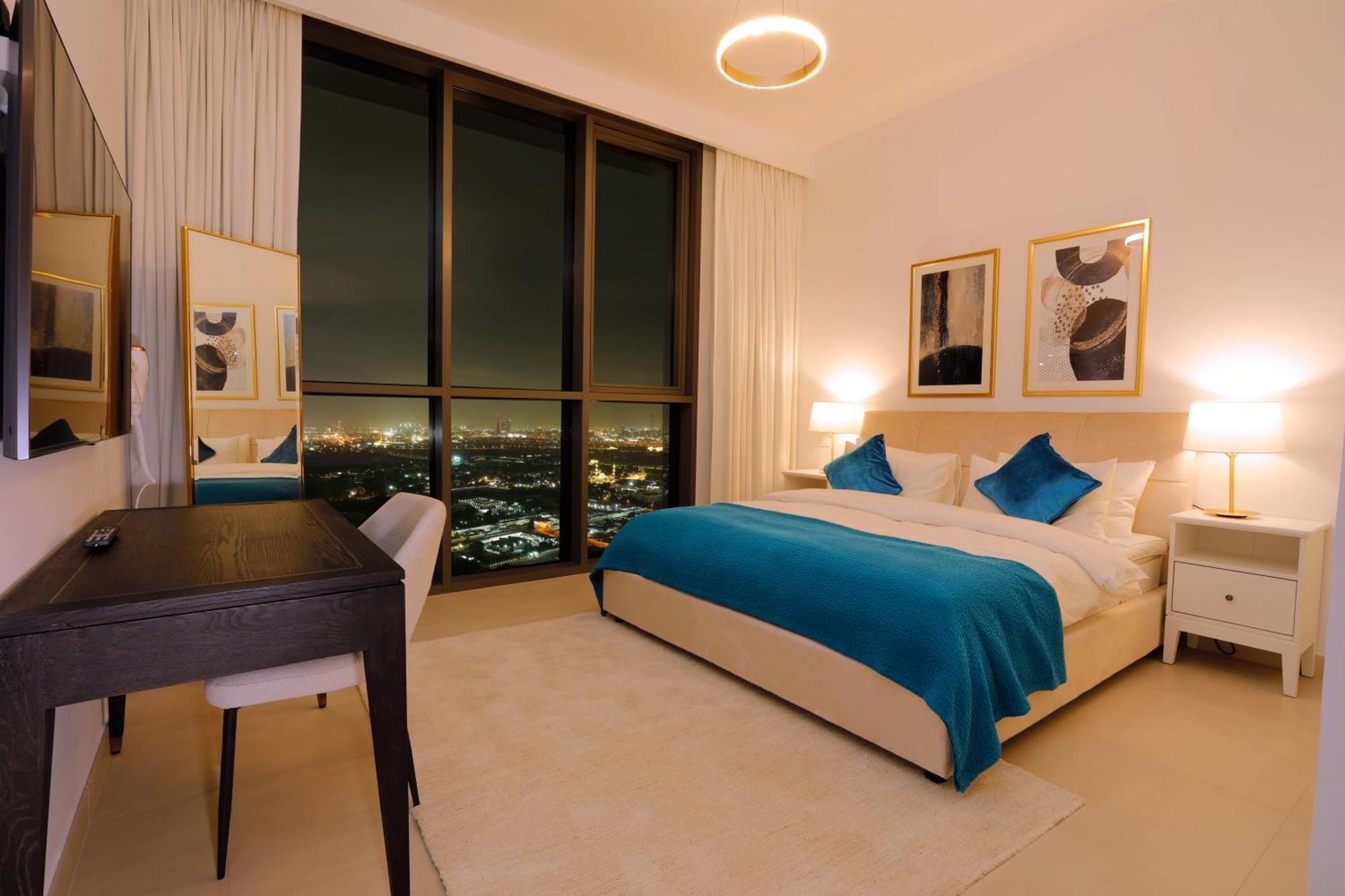 Elegant Apartment With Direct Access To Dubai Mall Bagian luar foto