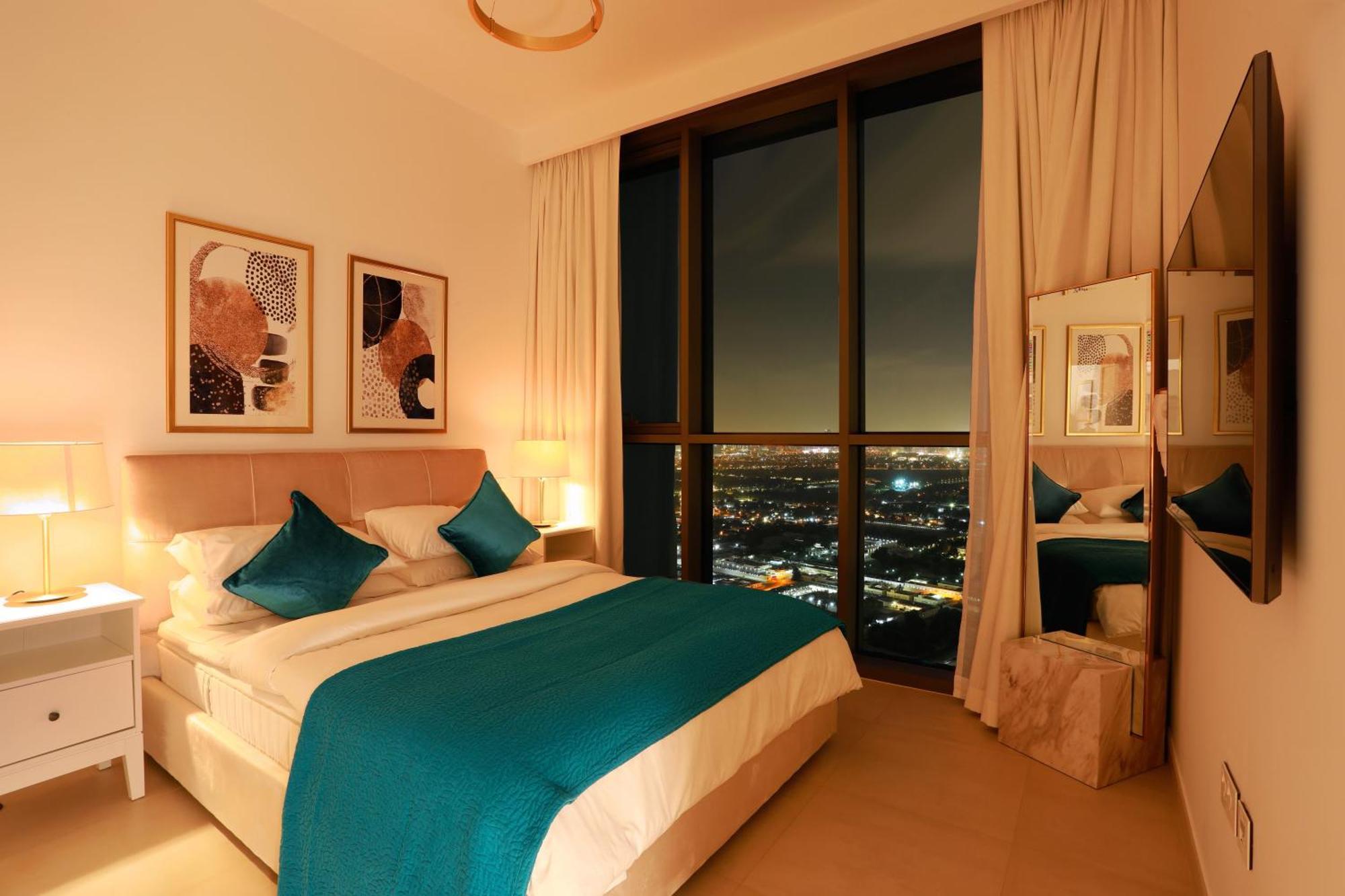 Elegant Apartment With Direct Access To Dubai Mall Bagian luar foto